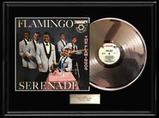 THE FLAMINGOS SERENADE WHITE GOLD SILVER PLATINUM TONE RECORD LP RARE NON RIAA  picture