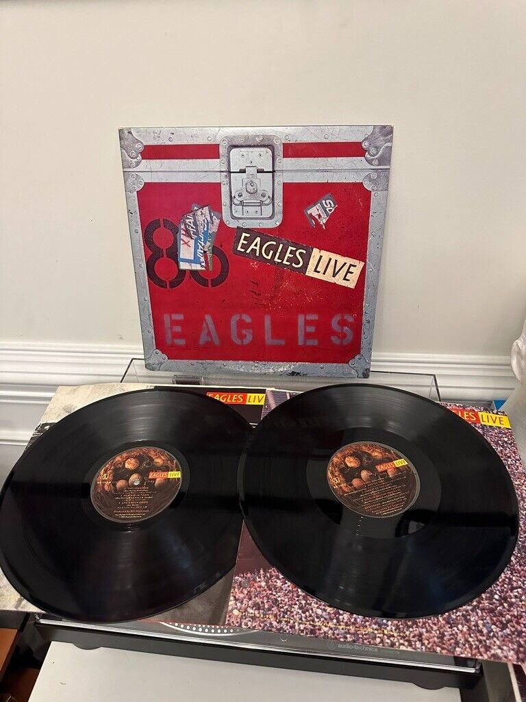 EAGLES LIVE - DOUBLE VINYL - VG Nice Bb-705 