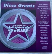 LEGENDS KARAOKE CDG DISCO GREATS #56 OLDIES SOUL R&B DONNA SUMMER BEE GEES . picture