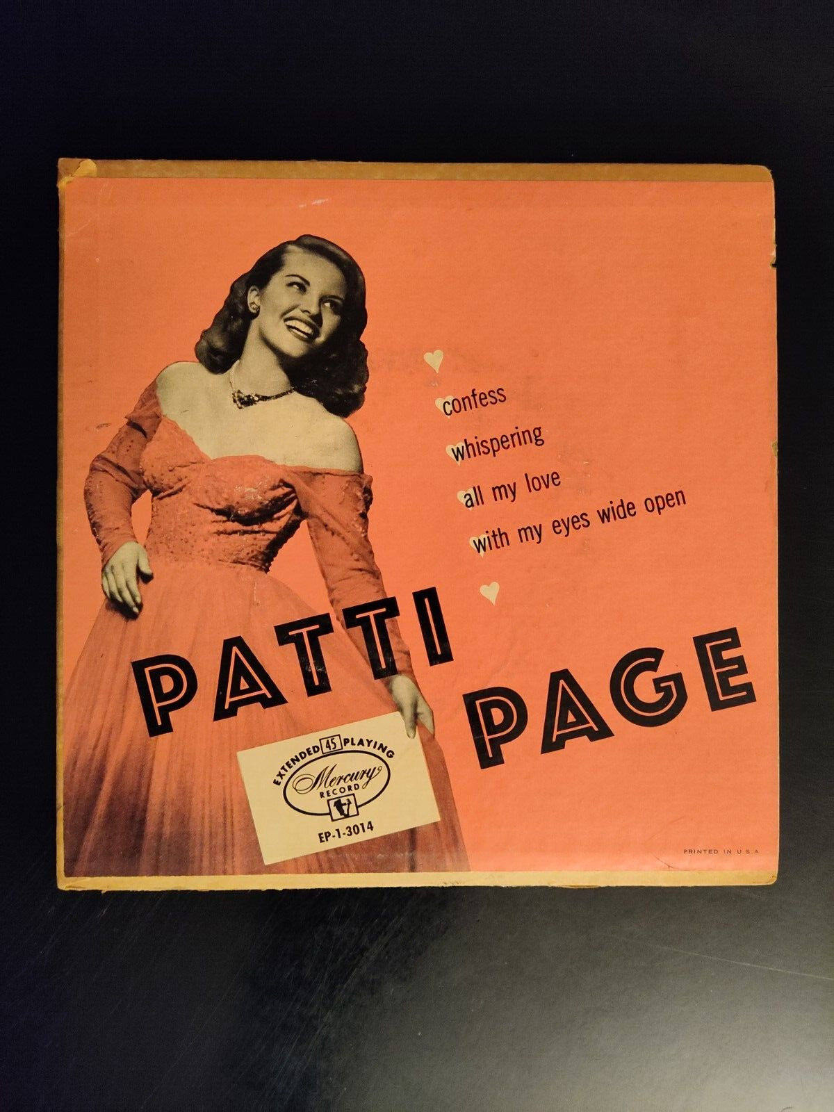 Patti Page - Favorites of Patti Page - Confess - 45rpm 7