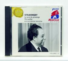 PIERRE MONTEUX – STRAVINSKY rite of spring, petrushka RCA CD NM picture