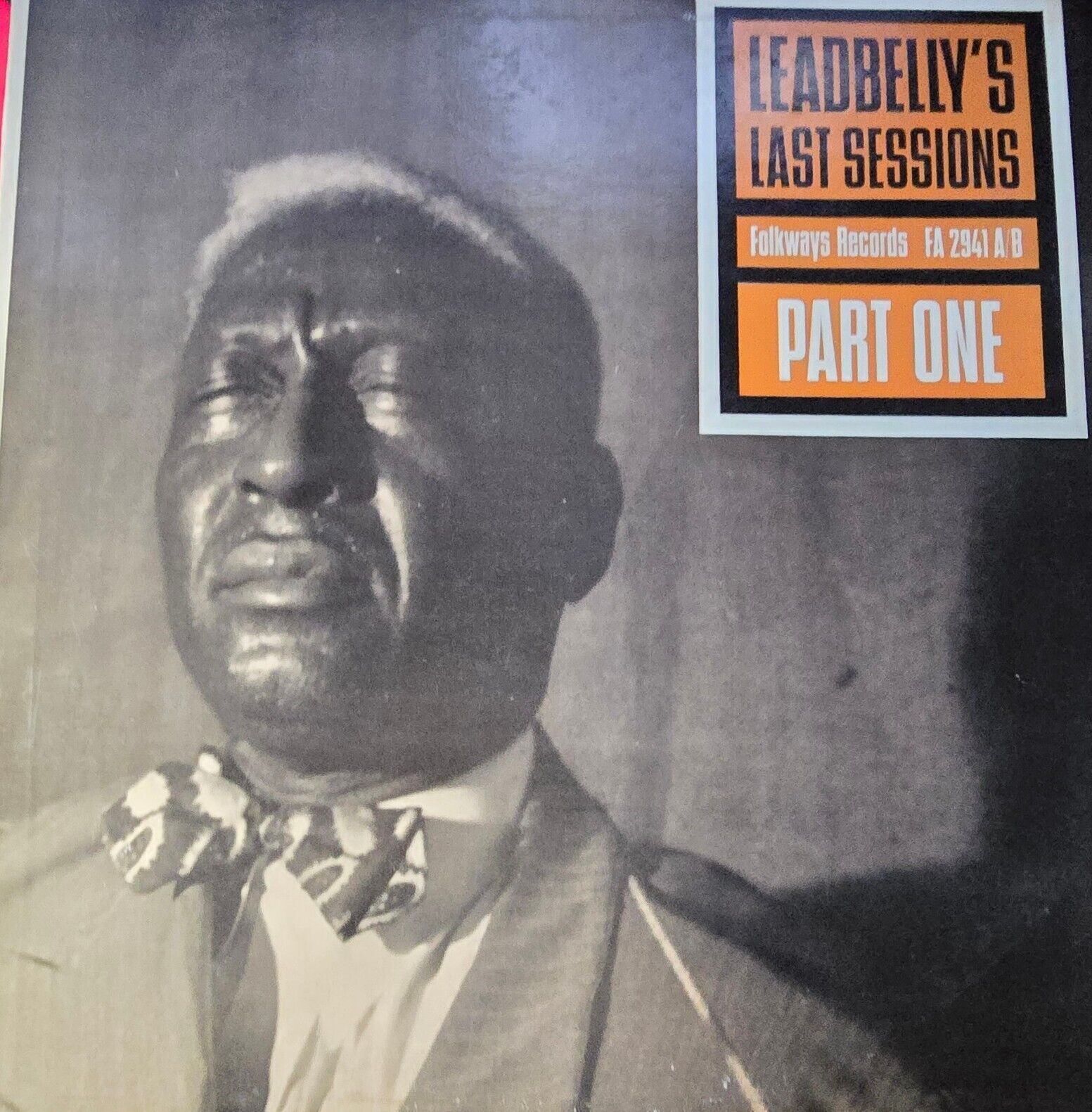  Leadbelly\'s Last Sessions Part One- Folkways FA2941- Vinyl Record LP 