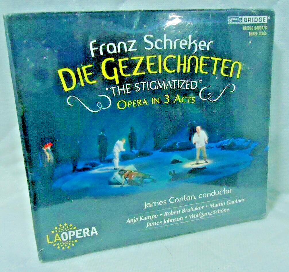 Franz Schreker: Die Gezeichneten \'The Stigmatized\' Opera in Three Acts New CD