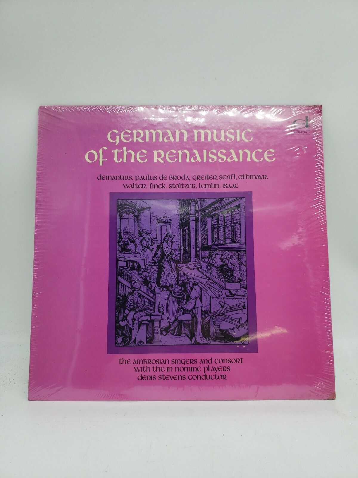 Vintage GERMAN MUSIC OF THE RENAISSANCE  Vinyl Record LP Album Sealed/New JJ4B