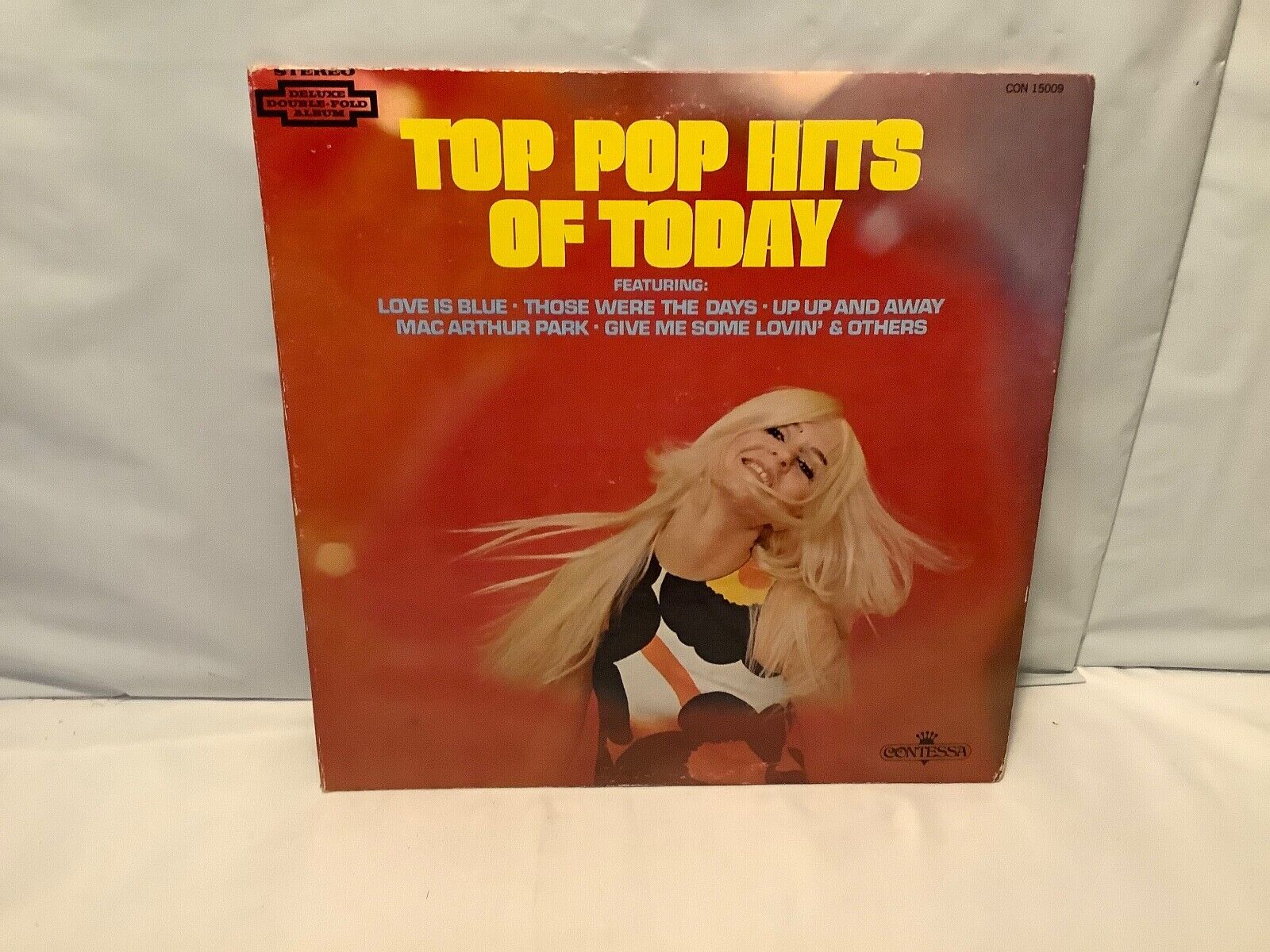 VINT Various-Top Pop Hits Of Today Contessa 15009 1950's 1960's VERY GOOD PLUS
