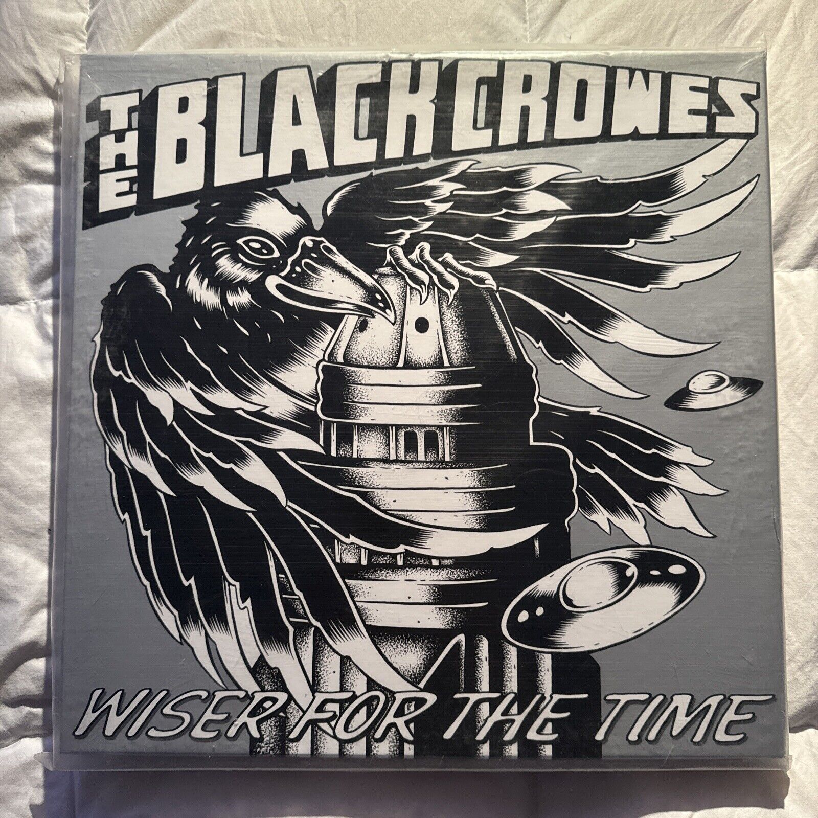New The Black Crowes Wiser For The Time 4 LP 180 Gram Black & White Marbled LP