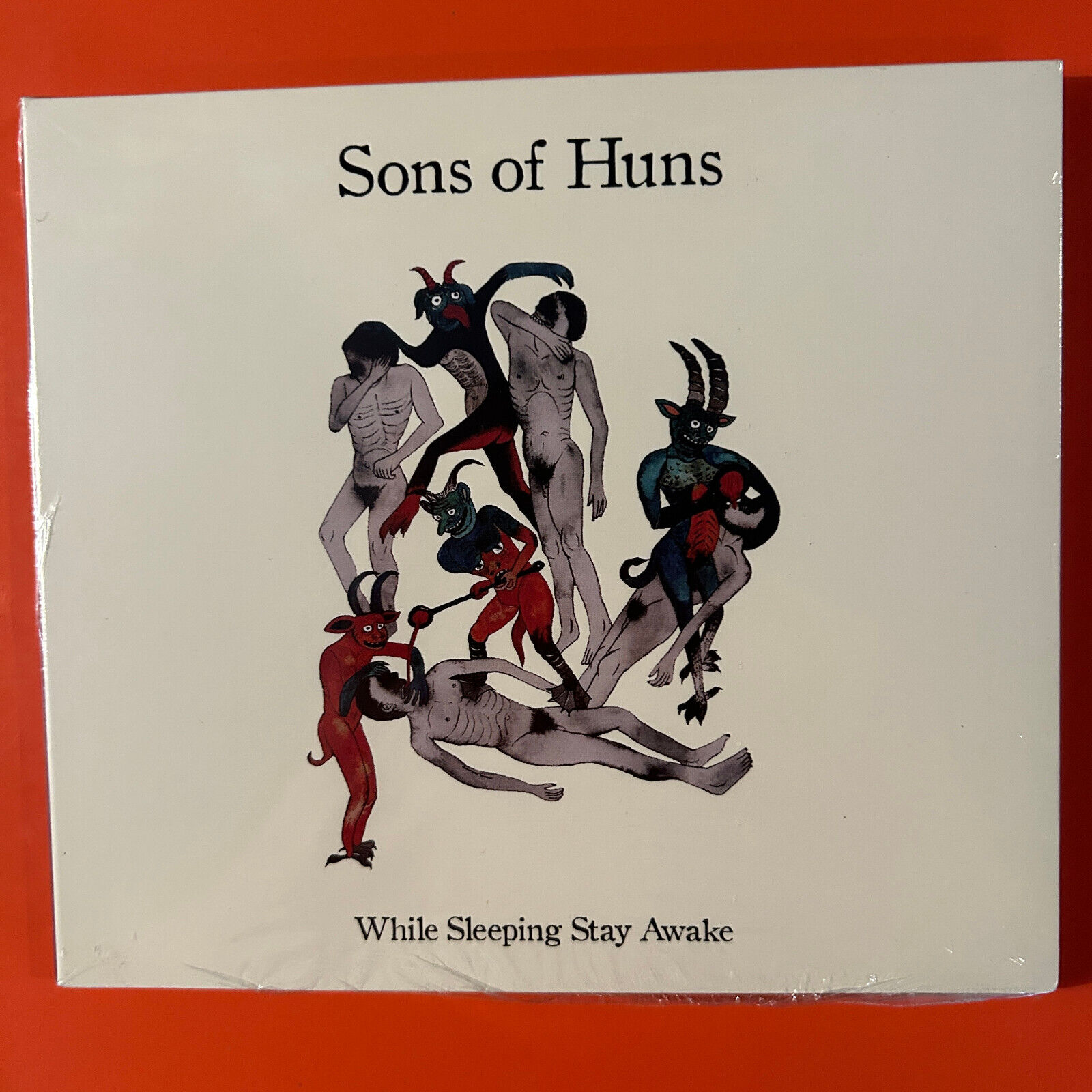 SONS OF HUNS - WHILE SLEEPING STAY AWAKE - CD 2015 RIDING EASY RECORDS - SEALED