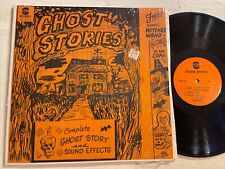 RARE Halloween Ghost Stories & Sound Effects LP Ball + WAND INSERT & Shrink EX picture