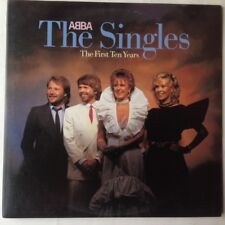 ABBA-The Singles The First Ten Years -Orig -Vinyl -Record -Double LP -1982- RARE picture