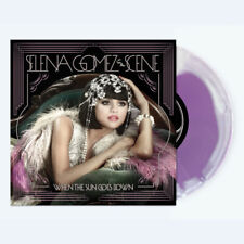 Selena Gomez The Scene When The Sun Goes Down Vinyl Lavender/White Swirl Presale picture