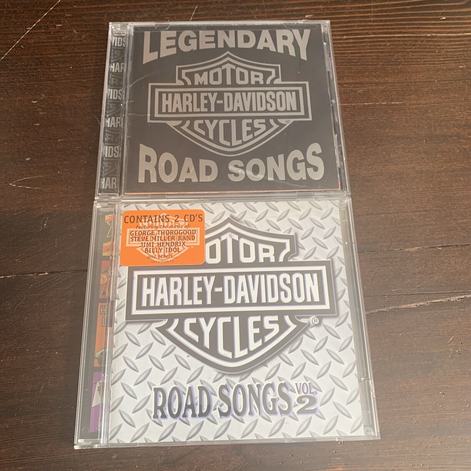 Harley-Davidson Cycles: Road Songs, Vol. 1 & 2 CDs Whitesnake ZZ Top Bob Seger