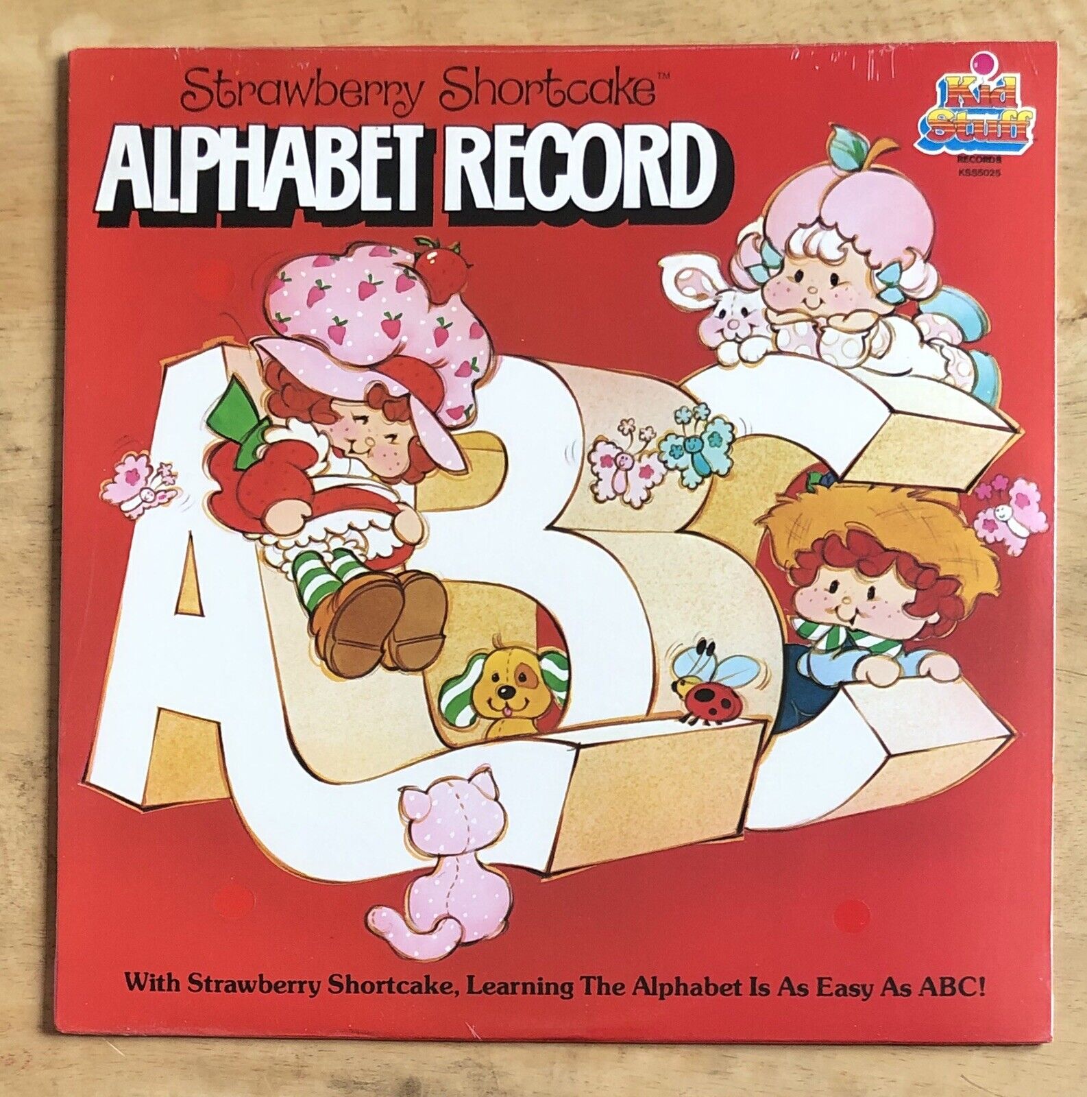 Vintage Strawberry Shortcake ‎– Alphabet 1982 Vinyl LP Record KSS 5025