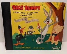 Mel Blanc 78rpm Bugs Bunny Looney Tunes #CC-64 1947 Purple C10089 Label RARE SET picture