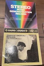 Lot Of 2VTG Record Album Covers Only Tchaikovsky Concerto No. 1 & Radio Shack picture