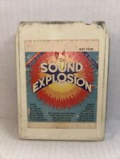 Sound Explosion, Renco, R8T 1976, 8 Track Vintage As Seen On T.v. 20 Original Hi picture