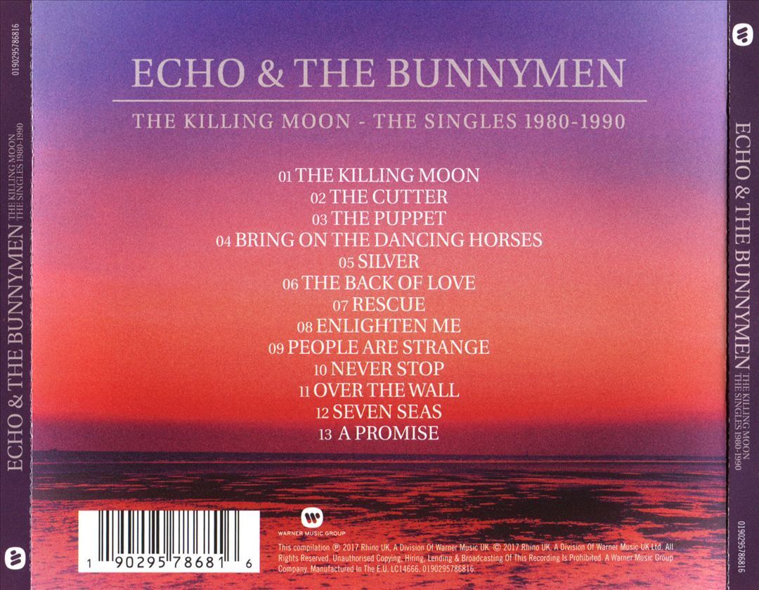 ECHO & THE BUNNYMEN - THE KILLING MOON: THE SINGLES 1980-1990 NEW CD