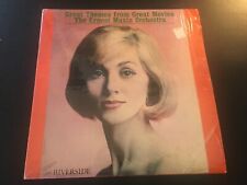 Ernest Maxin Orchestra Great Themes from Movies LP Riverside shrink VG picture