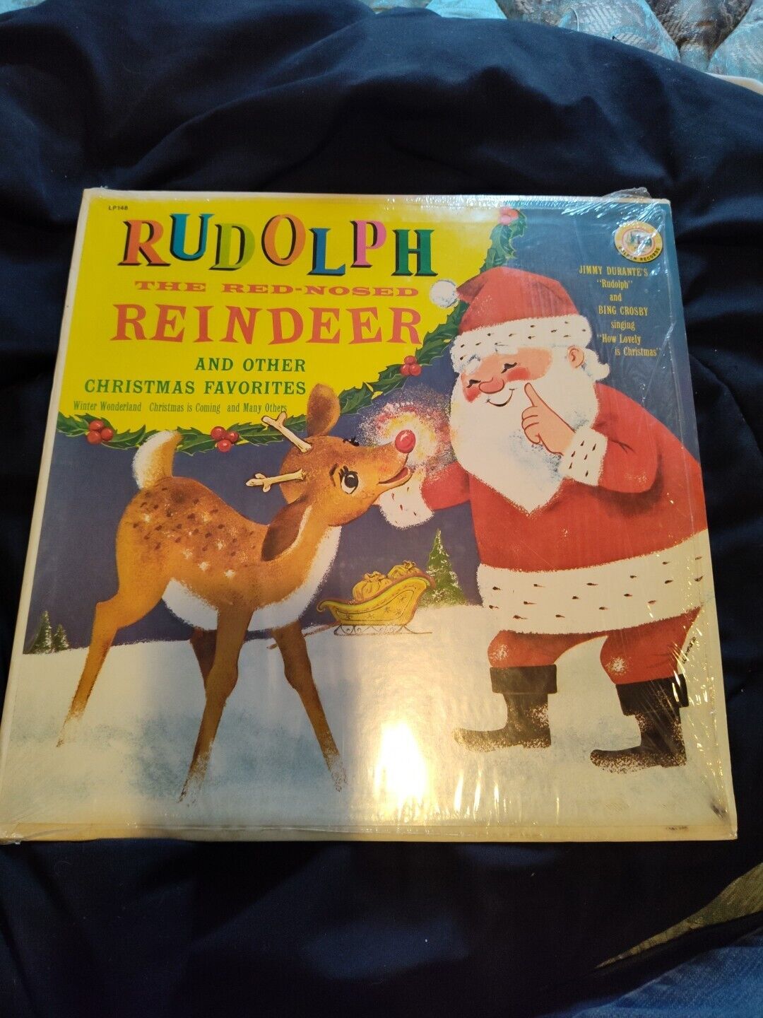 rudolph the red nosed reindeer vinyl record