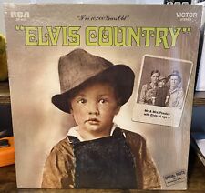 Elvis Presley Elvis Country LP Shrink With Hype Sticker Rigid Vinyl No Photo picture