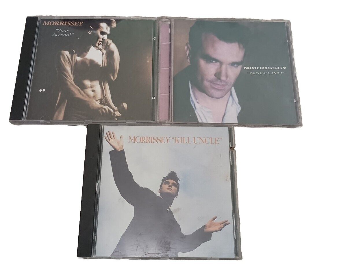 Morrissey Lot 3 CDs Your Arsenal - Kill Uncle - Vauxhall and I (CD: 1991-1994)