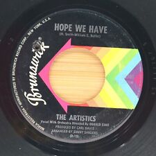 THE ARTISTICS - HOPE WE HAVE / I'M GONNA MISS YOU - SOUL 45 CAPITOL picture