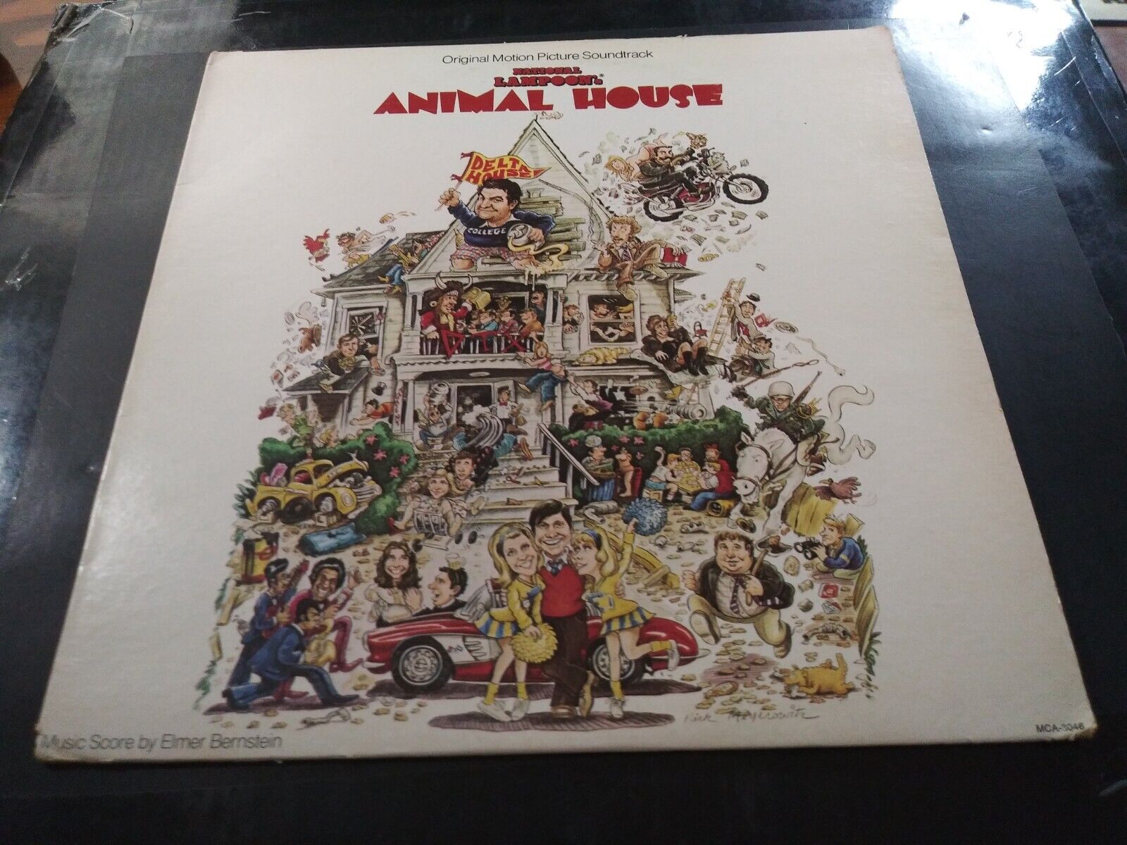 National Lampoon\'s Animal House - Movie Soundtrack VG+ MCA Record 1978 DIPLOMA