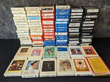 Lot of 60 Vintage 8-Track Cartridge Tapes - Classic Rock, Country - Untested picture
