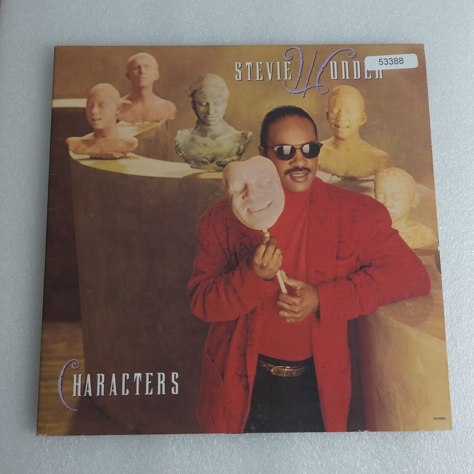 Stevie Wonder Characters LP Vinyl Record Album