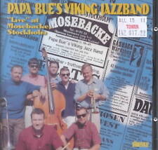 PAPA BUE'S VIKING JAZZ BAND - LIVE AT MOSEBACKE STOCKHOLM NEW CD picture