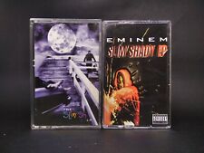 2 Pcs Eminem Slim Shady EP (Handmade) + Slim Shady LP (Official) Cassette Tape picture