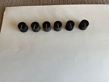 Vintage Translucent Control Knobs for Guitar Amp, Audio Equipment, Qty. 6 picture
