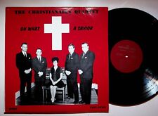 Jonesboro TN Christianairs Quartet Oh What A Savior Gospel Vinyl LP Record VG+ picture