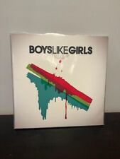 Boys Like Girls S/T Vinyl Clear White Split W/ Red Splatter LP /500 Ltd Edition picture