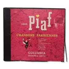 Edith Piaf 1949 Chansons Parisiennes 4 78rpm 10