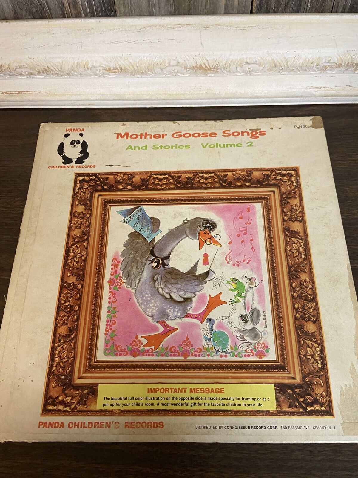 MOTHER GOOSE SONGS By Panda Records LP 12\