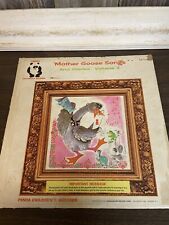 MOTHER GOOSE SONGS By Panda Records LP 12