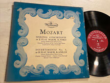 Henry Swoboda Mozart Sinfonia Concertante E Flat LP Westminster 1950’s RARE VG+ picture