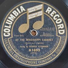 ANTIQUE 1909 Sung by GEORGE O'CONNOR and Orchestra 78rpm 10 in Columbia A1693 VG picture