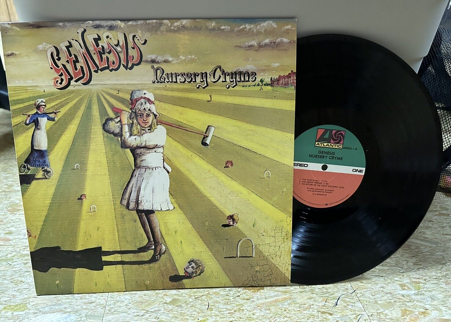 genesis nursery cryme vinyl 1971