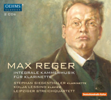 Max Reger Max Reger: Integrale Kammermusik Für Klarinette (CD) Album picture