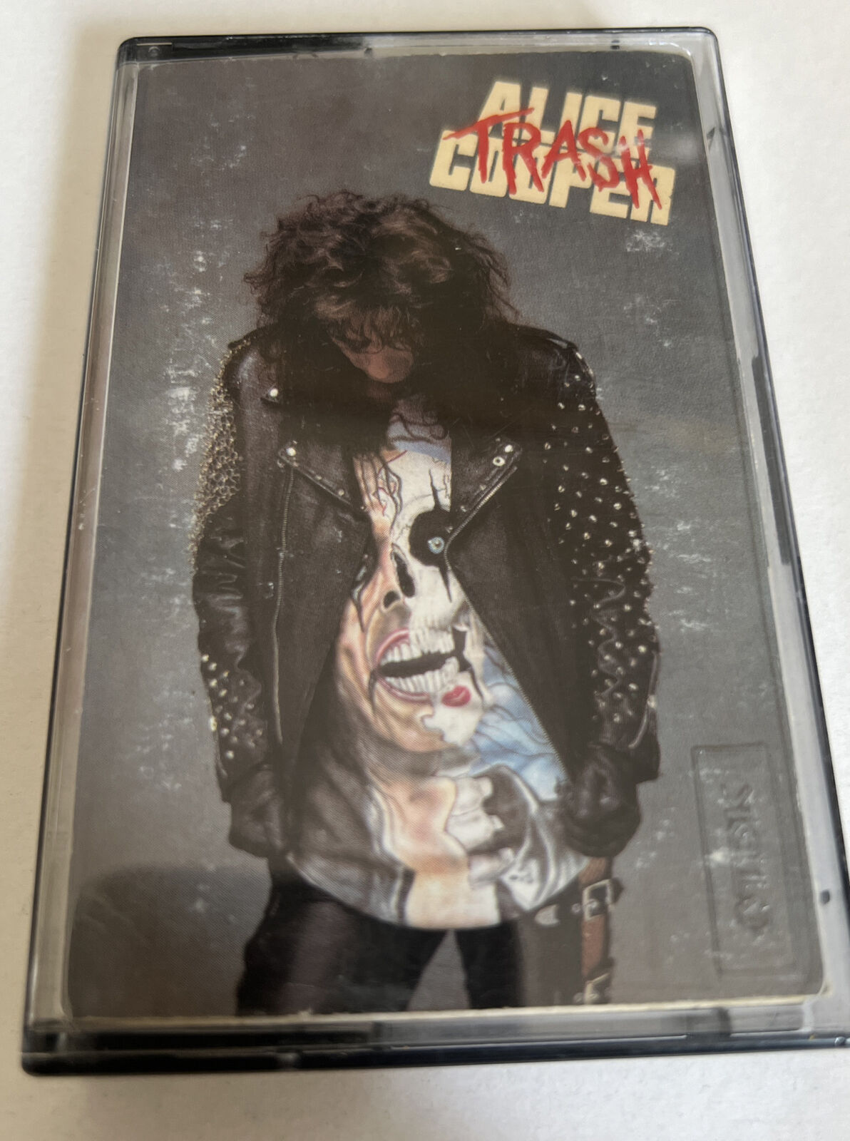 Vintage Alice Cooper Trash 1989 Cassette Tape Hard Rock Heavy Metal  Poison