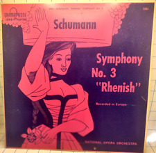 Schumann Symphony No 3 Rhenish LP Vinyl 1954 Nat'l Opera Orchestra Gramophone picture