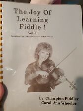 The Joy Of Learning The Fiddle Vol. 1 Carol Ann Wheeler picture