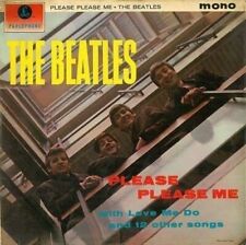 THE BEATLES Please Please Me Vinyl Record LP Parlophone 1963 Mono 1st Black/Gold picture