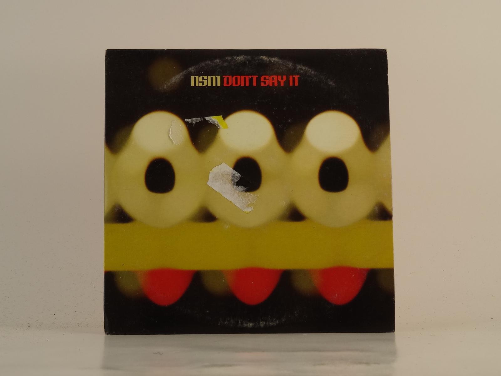 NSM DON\'T SAY IT (D82) 4 Track Promo CD Single Card Sleeve VIRGIN RECORDS