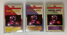 Rhino Special Editions Disco Hits Volumes 1, 2, 3  Cassette Tapes Vintage 1992 picture