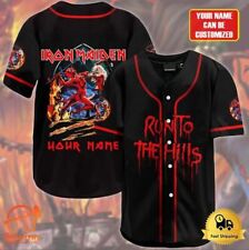 SALE_ Personalized Iron-Maiden Run To The Hills Baseball Jersey Shirt 3D S-5XL picture