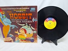 The Hobbit Soundtrack LP 1977 Disneyland 3819 Rankin/Bass JRR Tolkien 12 pg Book picture