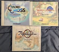 Chrono Cross/Legends of Mana/Threads of Fate Music Selections CD's Squaresoft 99 picture