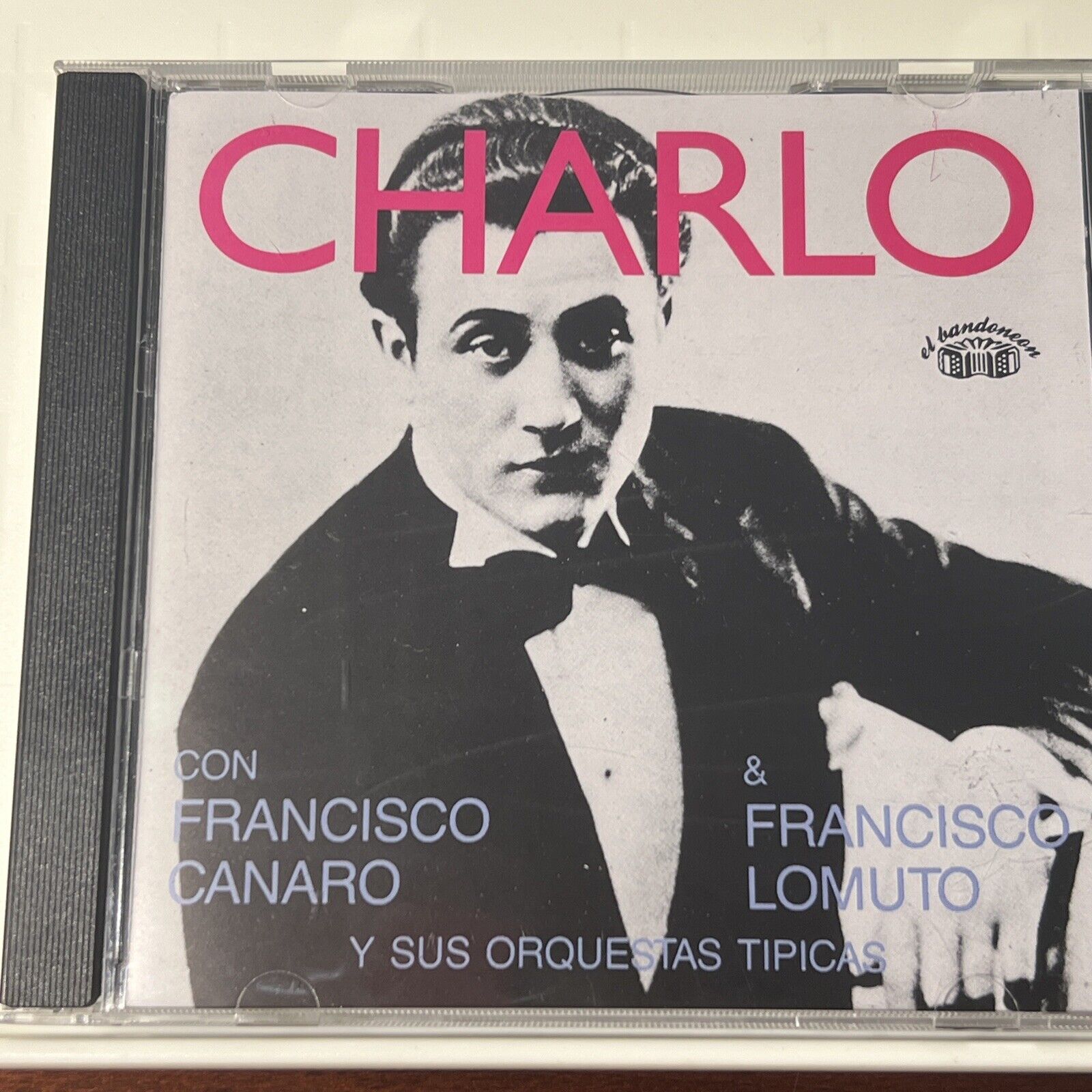 Charlo Con Francisco Canaro & Francisco Lomuto 1989 CD-DIGITAL AUDIO 18 Themes